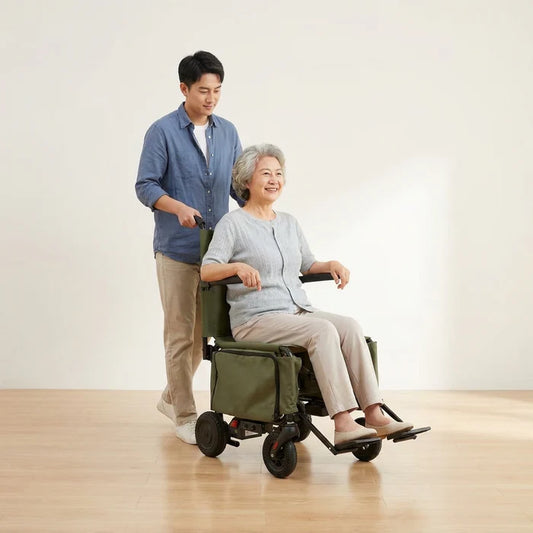 MWHEEL Air 8kg Motorised Electric Travel Wheelchair