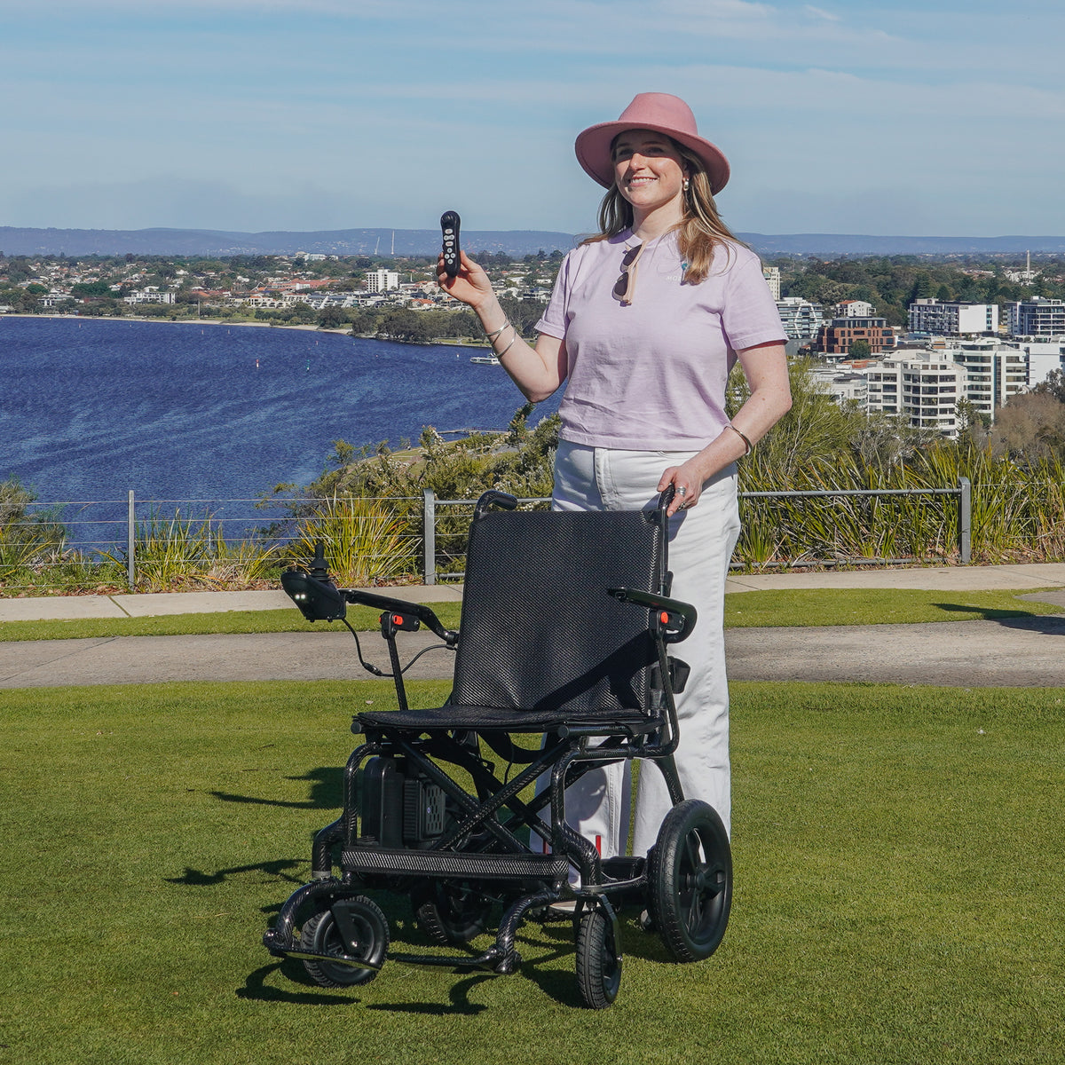 MWHEEL Carbon Plus Motorised Electric Wheelchair